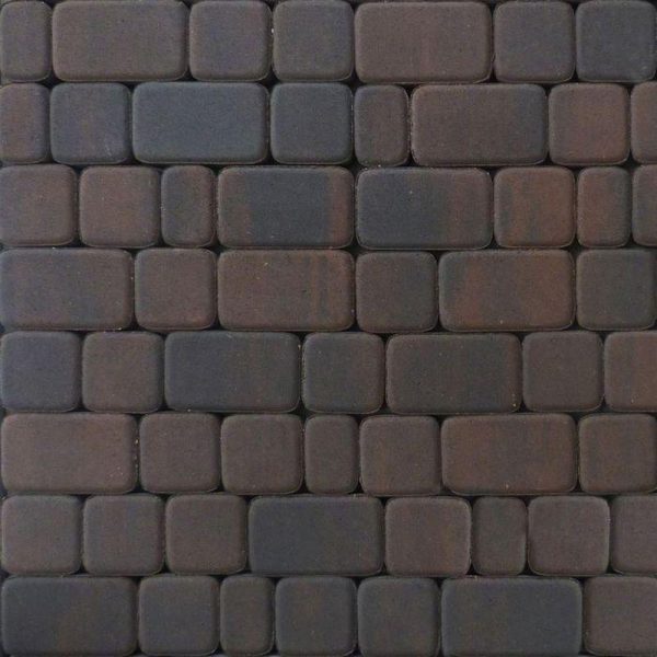 Плитка тротуарная БелАрБет, Ривьера, Шерл 60 мм